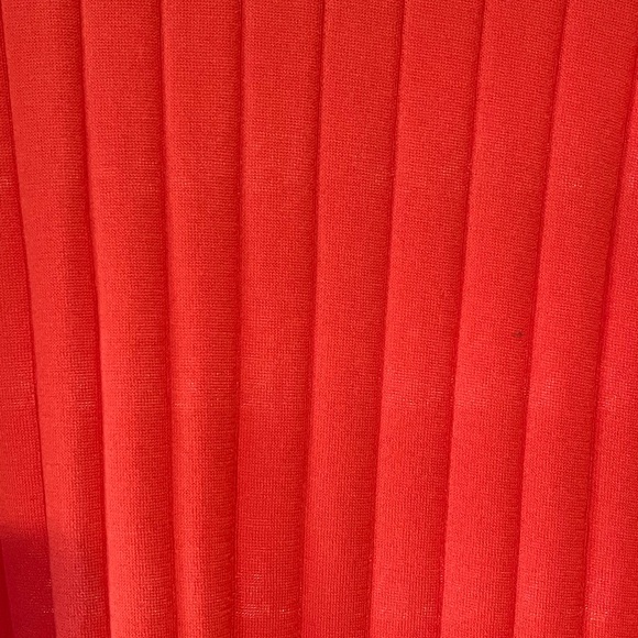 NWT - JOHN SMEDLEY Sundown Orange Ribbed Shirt - Picture 4 of 6